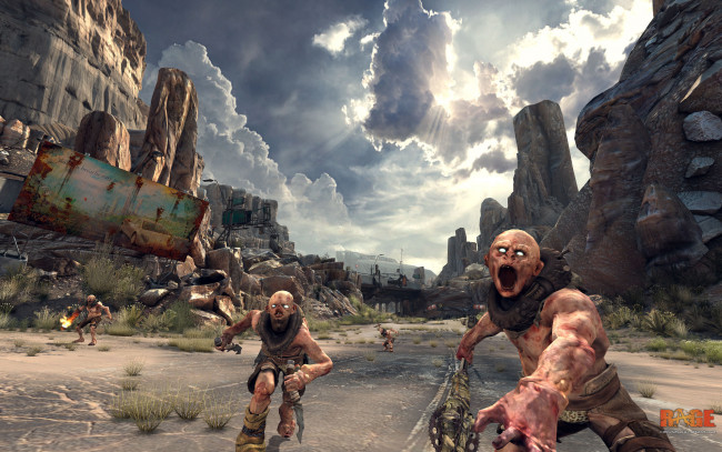 Обои картинки фото rage, видео, игры, мутанты