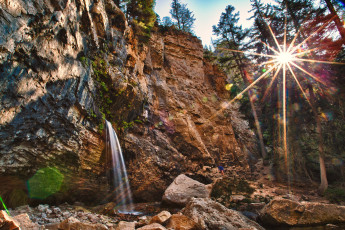 Картинка природа водопады пейзаж