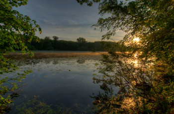 Картинка природа восходы закаты вечер