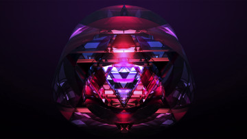 Картинка 3д графика abstract абстракции цвета фон узор