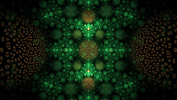 Картинка 3д графика fractal фракталы фон цвета узор