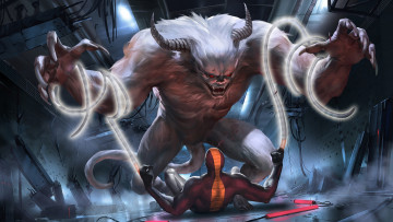 Картинка avengers initiative видео игры marko djurdjevic арт монстр