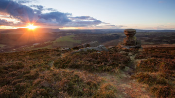 Картинка природа восходы закаты пейзаж