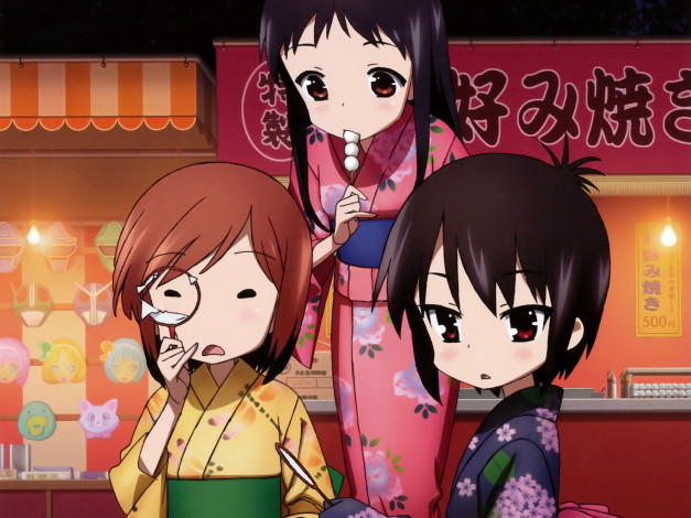 Обои картинки фото аниме, channel, a