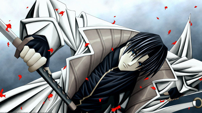 Обои картинки фото аниме, rurouni, kenshin, меч