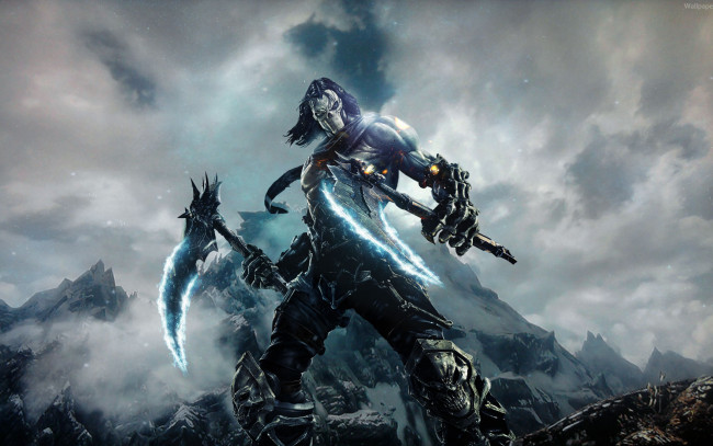 Обои картинки фото darksiders, видео, игры, всадник, апокалипсиса