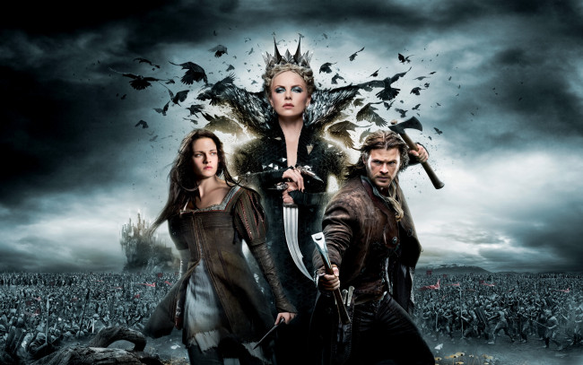 Обои картинки фото snow, white, and, the, huntsman, кино, фильмы, белоснежка, и, охотник