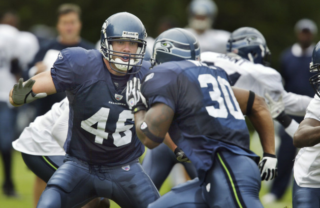 Обои картинки фото seattle, seahawks, 2012, спорт, американский, футбол, матч, игроки, экипировка