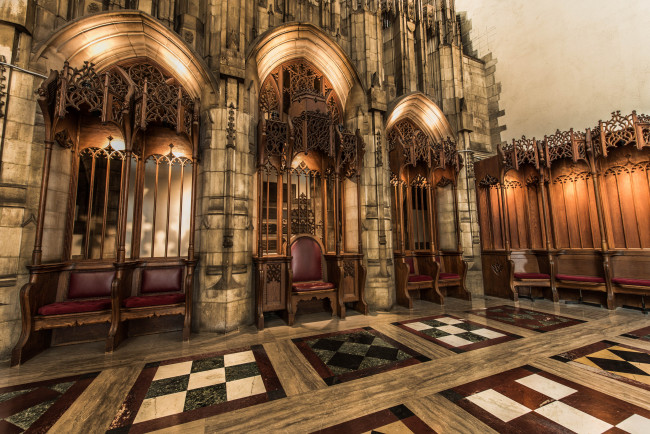 Обои картинки фото интерьер, холлы, лестницы, корридоры, Чикаго, университет