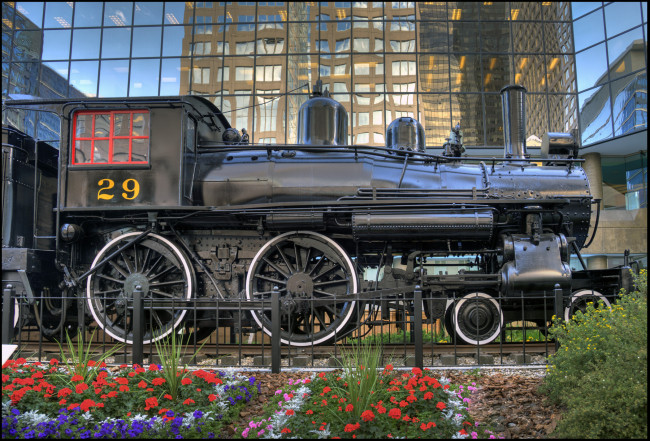 Обои картинки фото техника, локомотивы, hdr