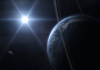 Картинка космос арт планеты