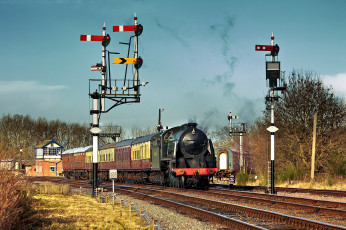 Картинка техника паровозы паровоз дорога железная