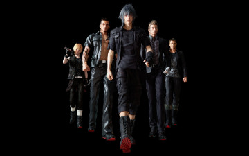 Картинка видео+игры final+fantasy+xv подошва ноктис square enix очки шнурки чёрный ignis татуировка ремень гладиолус noctis последняя фантазия 15 final fantasy xv команда шрам gladiolus кор перчатки игнис cor промпто prompto