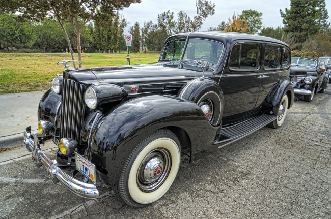 Обои картинки фото 1939 packard 1708 limousine, автомобили, выставки и уличные фото, выставка, автошоу
