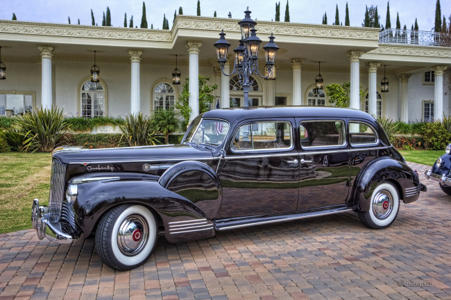 Обои картинки фото 1942 packard super eight one-sixty, автомобили, выставки и уличные фото, автошоу, выставка