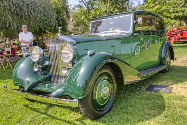 Обои картинки фото 1938 rolls-royce 2530 hooper sports saloon, автомобили, выставки и уличные фото, автошоу, выставка