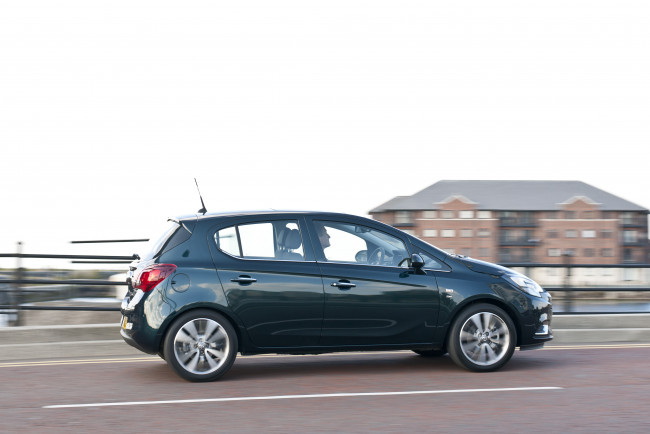 Обои картинки фото автомобили, vauxhall, e, 5-door, corsa, se, 2014г