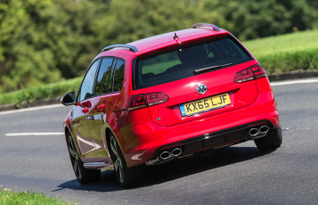 Картинка автомобили volkswagen 2015г typ 5g r estate golf красный