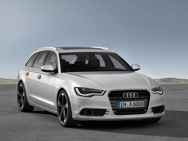 Обои картинки фото автомобили, audi, a6, 2, 0, tdi, ultra, avant, 4g, c7, 2014г