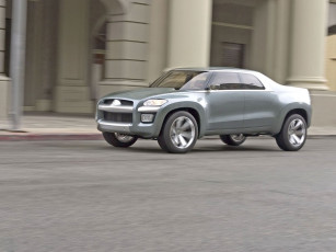Картинка mitsubishi+sport+truck+concept++2004 автомобили mitsubishi 2004 concept sport truck