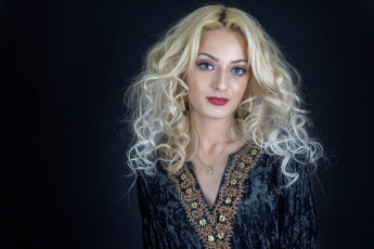 Картинка девушки -unsort+ блондинки лицо взгляд