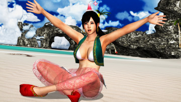 обоя 3д графика, люди , people, девушка, фон, взгляд