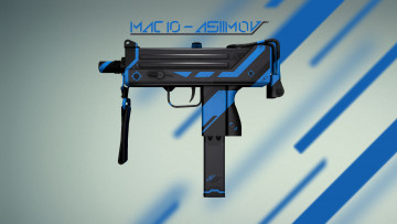 Картинка рисованное армия mac 10 steam counter strike cs-go оружие valve coridium workshop global offensive skin asiimov gun weapon