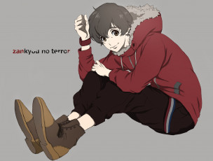 обоя аниме, zankyou no terror, эхо, террора