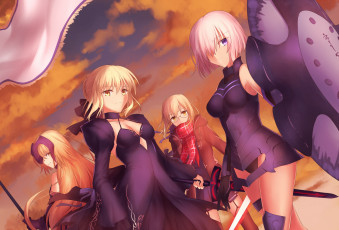 Картинка аниме fate stay+night grand order