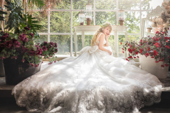 Картинка девушки -unsort+ невесты невеста платье праздник свадьба красотка