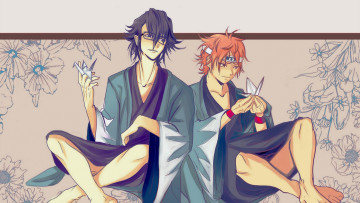 Картинка аниме k+project парни