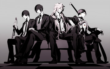 Картинка аниме touken+ranbu танец мечей