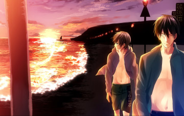 Картинка аниме sekai+ichi+hatsukoi парни