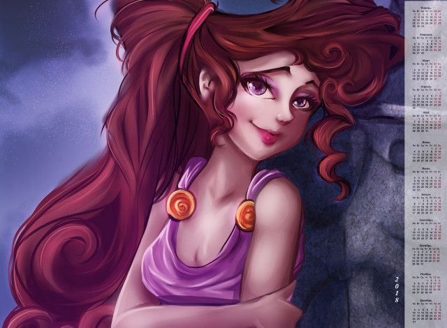 Обои картинки фото календари, кино,  мультфильмы, принцесса, взгляд, девушка