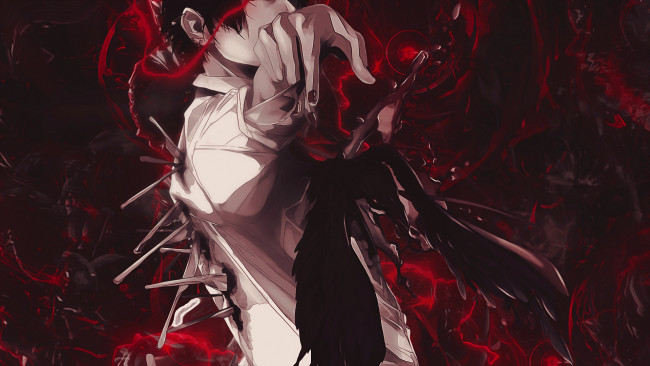 Обои картинки фото аниме, zankyou no terror, эхо, террора