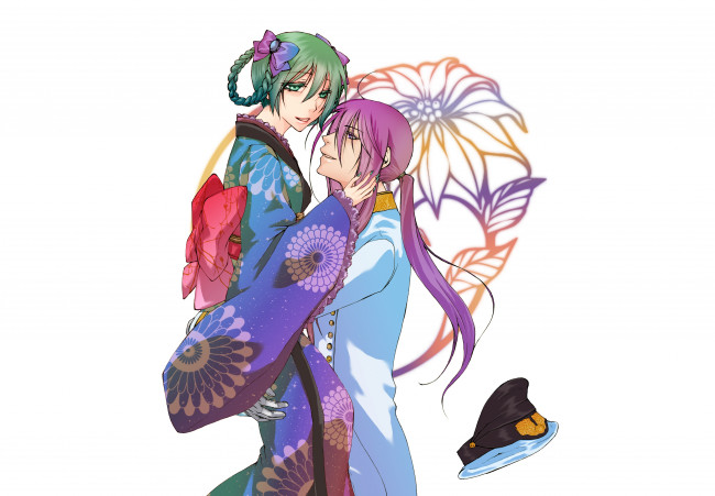 Обои картинки фото аниме, vocaloid, вокалоид