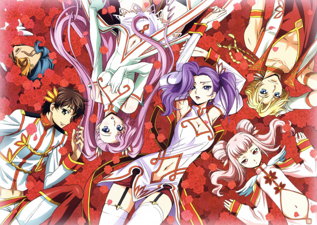 Обои картинки фото аниме, code geass, код, гиасс