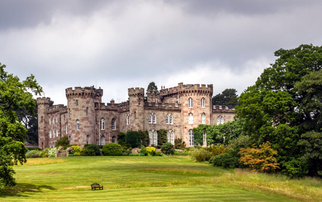 Обои картинки фото cholmondeley castle, города, замки англии, cholmondeley, castle