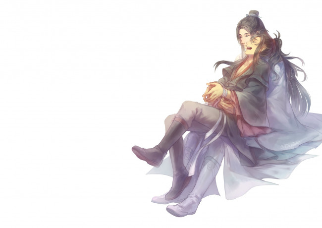 Обои картинки фото аниме, mo dao zu shi, the, untamed, неукротимый, повелитель, чэньцин, мосян, тунсю, mo, dao, zu, shi, магистр, дьявольского, культа