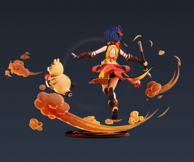 Картинка аниме genshin+impact девочка мишка