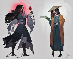 Картинка аниме mo+dao+zu+shi вэнь нин цепи редис