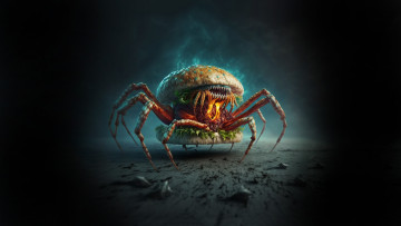 Картинка фэнтези существа нейросети графика нейроарт ai art нейронные сети рисунки нейро искусство