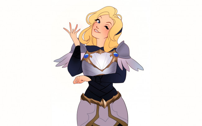 Обои картинки фото видео игры, league of legends, lux