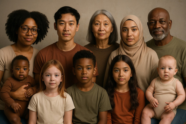 Обои картинки фото 3д графика, люди , people, мужчины, женщины, дети