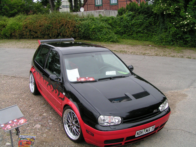 Обои картинки фото golf, автомобили, volkswagen