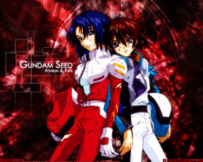 Картинка аниме gundam seed
