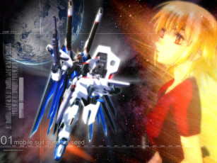 Картинка аниме gundam seed