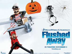 обоя мультфильмы, flushed, away