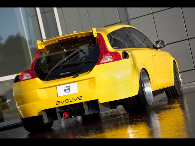Обои картинки фото 2006, evolve, volvo, c30, concept, автомобили