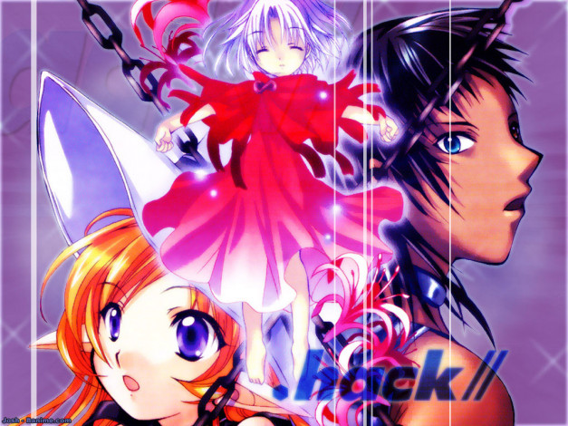 Обои картинки фото аниме, hack, sign